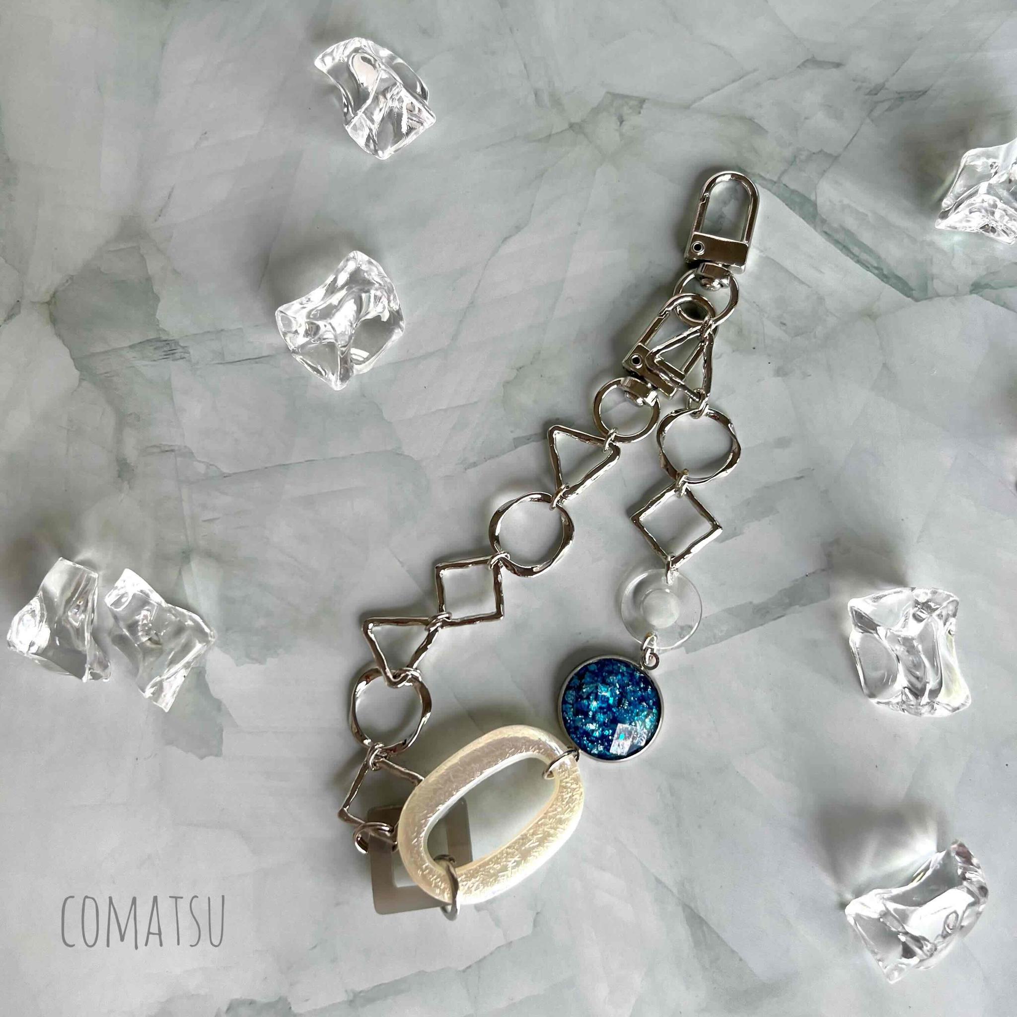 MODEsilver△〇☐ ハンドストラップ 落下防止スマホストラップ お洒落リストストラップ | 8枚目